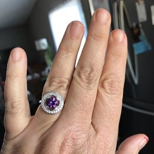 Purple Topaz in Sterling Silver